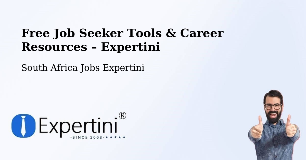 Free Job Seeker Tools & Career Resources – Bergvliet - Bergvliet, South Africa Jobs Expertini